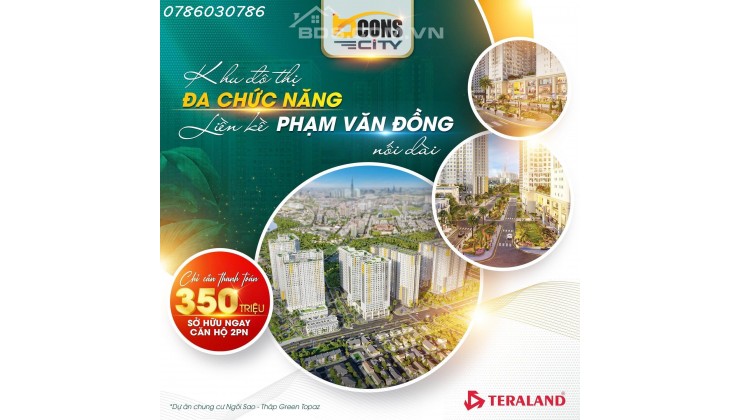 Căn hộ Di An Bình Dương 1,6 tỷ có 2PN + 2 VS