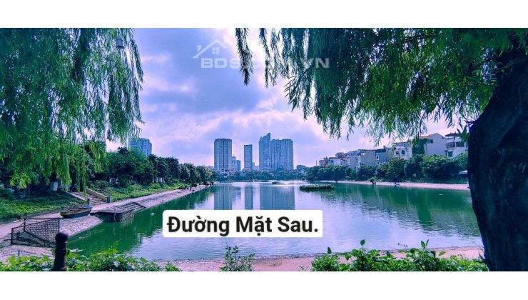 Tuyệt Tác!102m đất mặt hồ Đầm Khê-Nguyễn Viết Xuân-Kinh doanh-cực hiếm