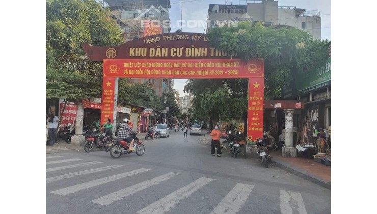 Bán 255m2 đất mặt phố Đình Thôn Mỹ Đình Nam Từ Liêm giá nhỉnh 40 tỷ.