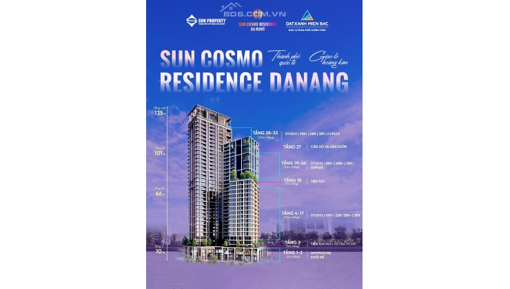 SIÊU ƯU ĐÃI TRONG THÁNG 7 - DỰ ÁN SUN COSMO RESIDENCE ĐÀ NẴNG