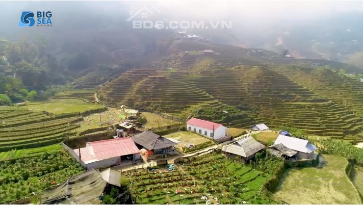 Bán nhanh mảnh đất ở Sapa diện tích 273m2, view bao quanh là ruộng bậc thang