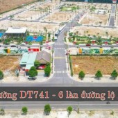 Đất nền sổ đỏ mặt tiền DT741 giá 320 triệu 70m2 KCN Tân Bình