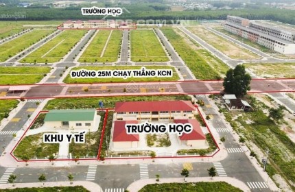 NGỘP NGÂN HÀNG CẦN CẮT LỖ LÔ ĐẤT NGAY TRƯỚC CỔNG KCN BÀU BÀNG 100m2/1ty550 SỔ HỒNG RIÊNG