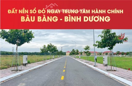 Vị trí đất ở Mặt tiền Quốc lộ 13, thị trấn Lai Uyên, KCN Bàu Bàng, Bình Dương .giá 1,550