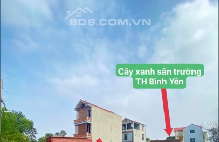 BÁN 90M2 SAU TRƯỜNG TIỂU HỌC BÌNH YÊN - SÁT TỈNH LỘ 420 CÔNG NGHỆ CAO HÒA LẠC