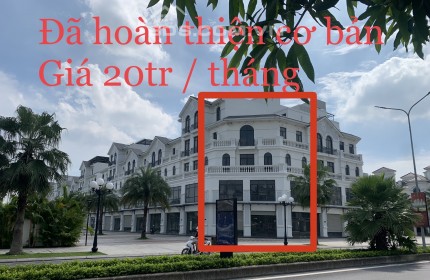 20tr Sơ hữu ngay căn shophouse Góc tại Vinhomes Ocean Park Gia Lâm