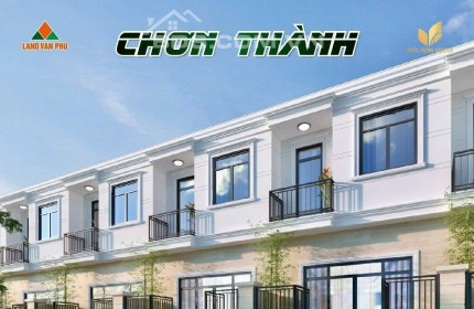 Nhà ở xã hội ngay khu công nghiêp Minh Hưng 1 trệt + 1 lầu 70m2 giá chỉ từ 640tr/căn