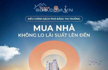 Chỉ từ 150 tr sở hữu ngay căn hộ chung cư tại Vinhomes Ocean Park Gia Lâm. Không lo lãi suất lên đến 8 năm