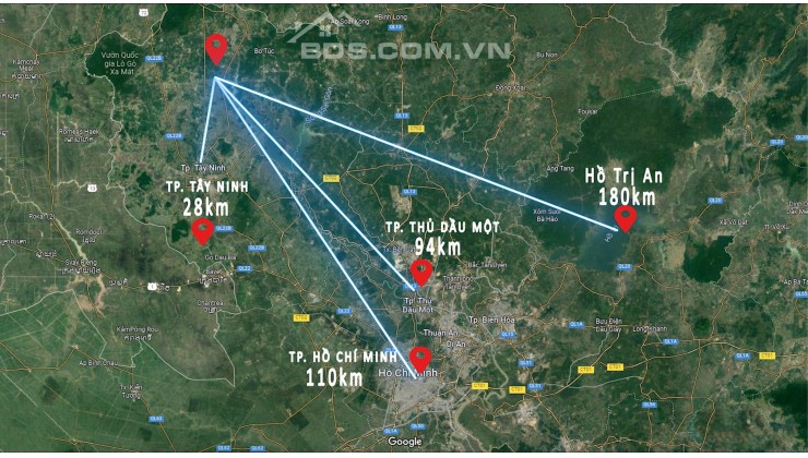 Cực sốc, Bán thu hồi vốn 20 lô Đất nền khu dân cư Tân Châu, Tây Ninh