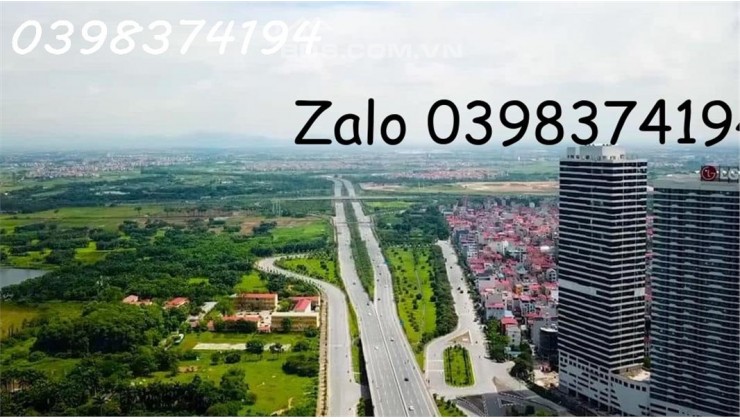 Đông Anh, 72m2 đất thổ cư cầu Nhật tân + view thành phố thông minh giá cực tốt