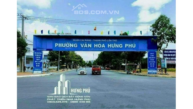 Bán nền đường a2 giá 5 tỷ khu dân cư Hưng Phú 1 Quận Cái Răng Thành Phố Cần Thơ