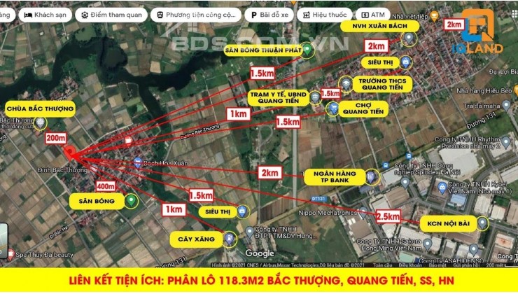 Cần bán đất bìa làng Quang Tiến Sóc Sơn cạnh kcn Nội Bài Giá cực tốt