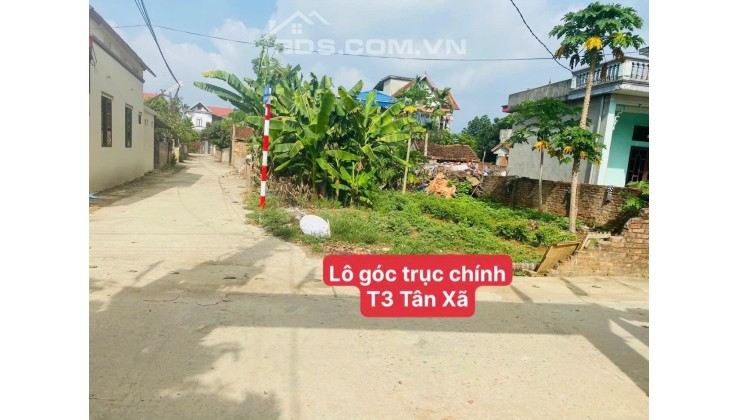 Bán mảnh đất lô góc ngay trục chính Tân Xã, gần KCN cao Hoà Lạc, cách đại học fpt chỉ 5 phút chạy xe.