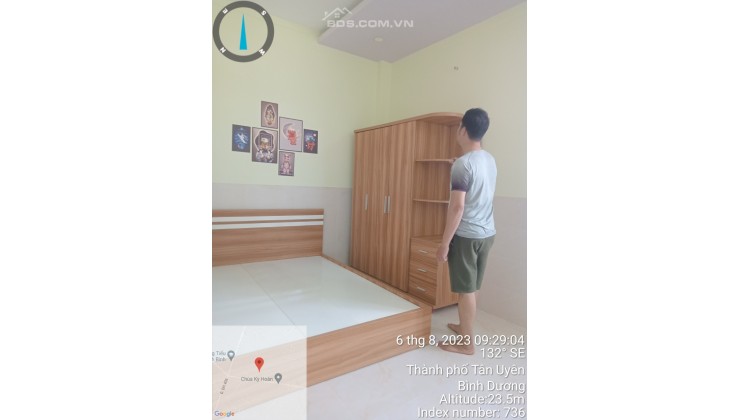 1 trệt 2 lầu giá chỉ từ 750 triệu.Sở hữu ngay căn nhà 2 mặt tiền tại Tp Tân Uyên Bình Dương