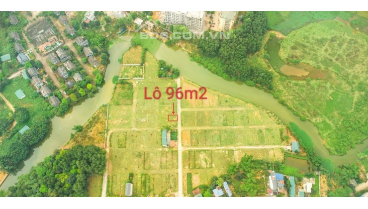 Đất tái định cư tại Hòa Lạc mặt tiền 8m gần ngay quốc lộ 21