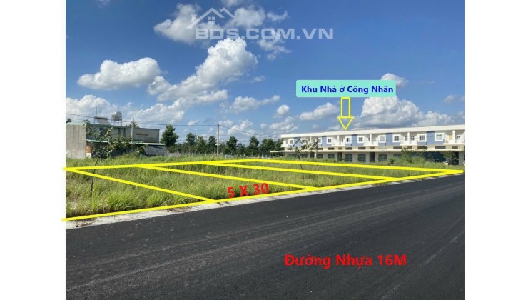 Đất KDC Becamex Chơn Thành , 150m2 ( Thổ Cư 100% )