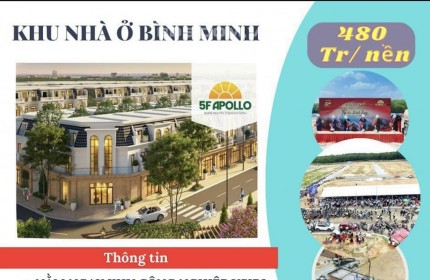 Bán đất dự án Khu nhà ở Bình Minh thị xã Bến Cát, trả trước chỉ 480 triệu