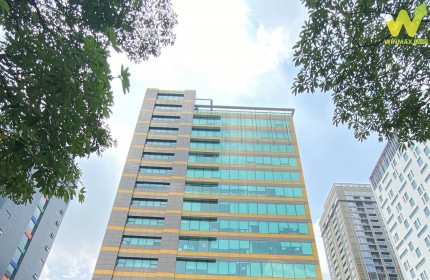 Chính chủ cho thuê văn phòng tòa TTC Tower 19 Duy Tân. Diện tích 200 - 500m2 giá 300k/m2