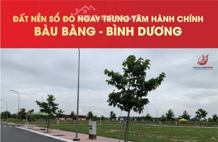 Cần bán gấp lô đất mặt tiền đường nhựa trục chính 17m Nam An Bàu Bàng