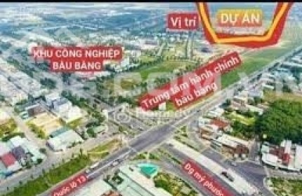 Bán Đất Mặt Tiền Trục Thương Mại Giá 1,55 Tỷ Tại Bàu Bàng