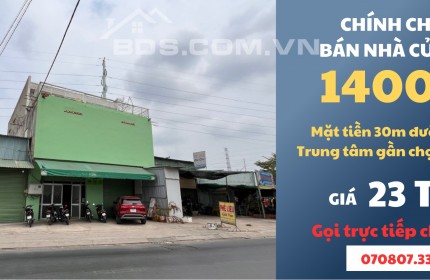 Chính chủ cần bán căn nhà 3 tầng diện tích 1400 m2 mặt tiền ngay ngã ba Võ Văn Bích với Bình Mỹ, diện tích đất lớn 1.400 m2, Tiềm năng mua đầu tư rất