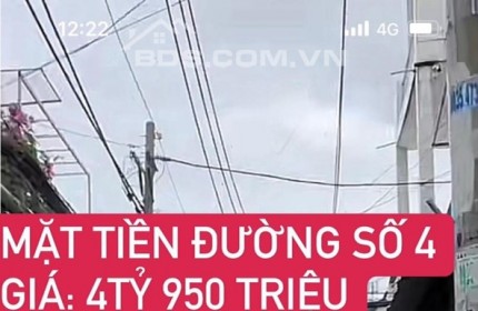 NHÀ MẶT TIỀN KINH DOANH GIÁ HẺM P.11 GÒ VẤP, 42M2