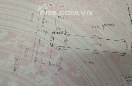 BÁN ĐẤT 96M VUÔNG VỨC, ĐƯỜNG 18B-đường trước nhà 12m.HH MÔ GIỚI 1%