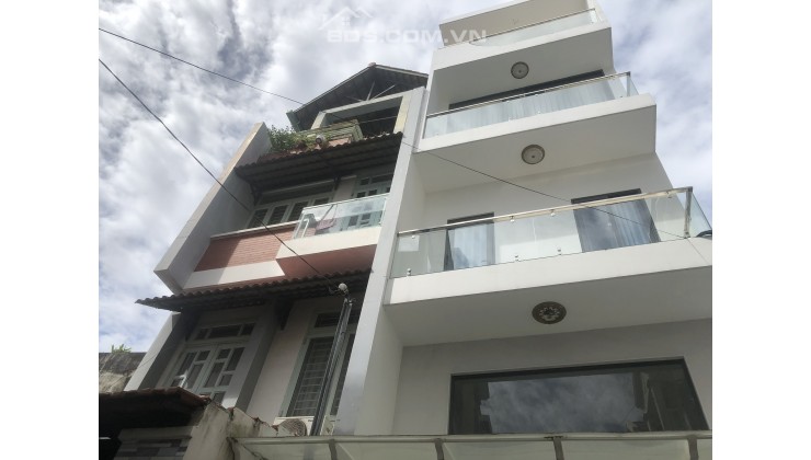 BÁN NHÀ QUANG TRUNG , PHƯỜNG 10, GÒ VẤP, HẺM Ô TÔ 4M, 60M2, 4x15, 5 TẦNG, GIÁ 6 TỶ NHỈNH.