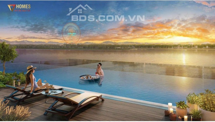 Nhận booking tòa P2 view trực diện sông Hàn - dự án Sun Cosmo Residence Đà Nẵng