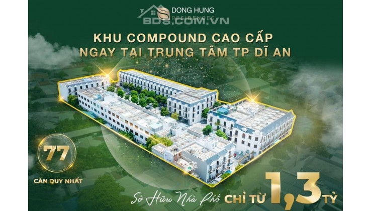 Cần bán căn nhà tại KDC Đông Hưng Dĩ An , Bình Dương