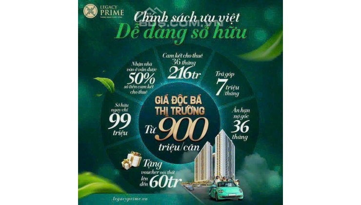 Căn Hộ Chung Cư LEGACY - Thuận An - Bình Dương.