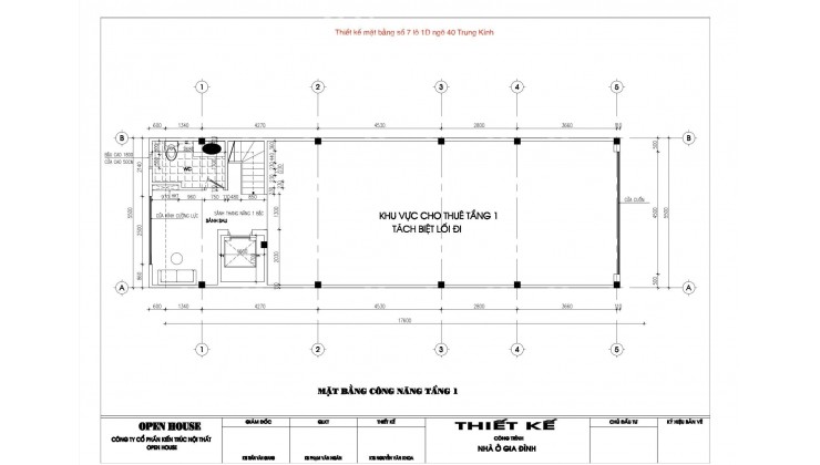 Hạ sốc 5 tỷ bán nhanh văn phòng Trung Kính 96m2, 7 tầng, mặt tiền 5.6m giá 30 tỷ