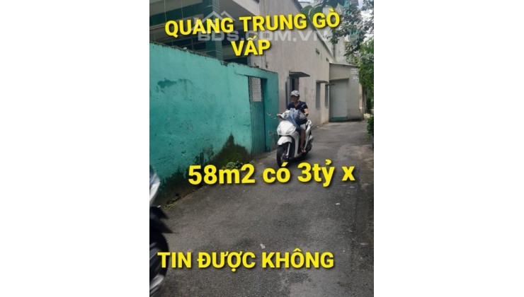 Mặt Tiền Đường Số 9 có 4 tỷ x Gò Vấp TPHCM - Bán Gấp