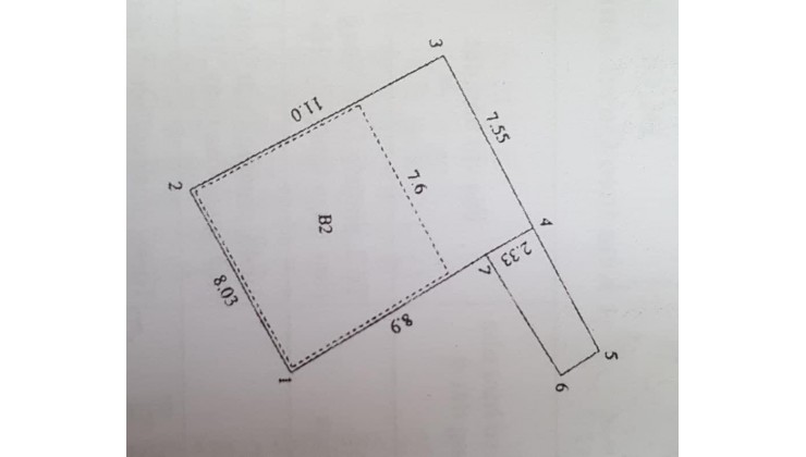 Mảnh đất đẹp khu vực trung tâm Cầu Giấy, 180m2 giá 16.8 tỷ