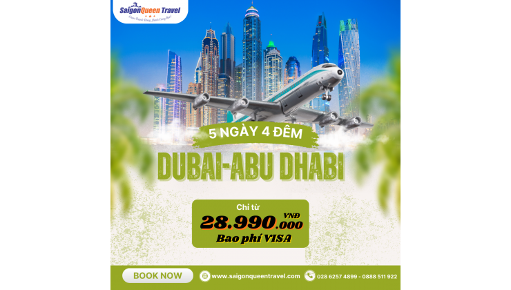 Dubai thành phố du lịch sang chảnh bật nhất thế giới, mời bạn ghé qua