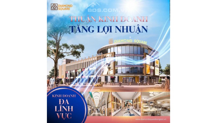 Đầu tư sinh lời cao với trung tâm thương mại đầu tiên tại, P. Bồng Sơn, Thị xã Hoài Nhơn