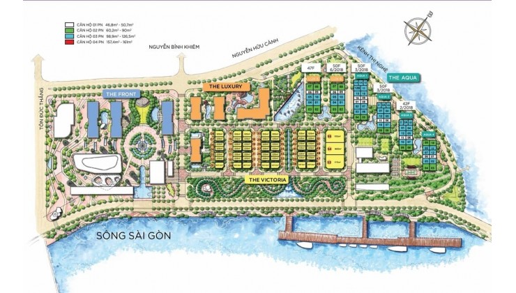 Cơ hội sở hữu căn hộ view sông Sài Gòn đẹp nhất tại trung tâm quận 1 Vinhomes Golden River. Giá chỉ từ 8 tỷ.