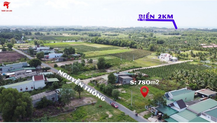 bán gấp 13,3x58 nguyễn thông, Tân Bình, TX LaGi. gần biển, giá rẻ