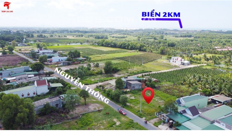 bán gấp 13,3x58 nguyễn thông, Tân Bình, TX LaGi. gần biển, giá rẻ