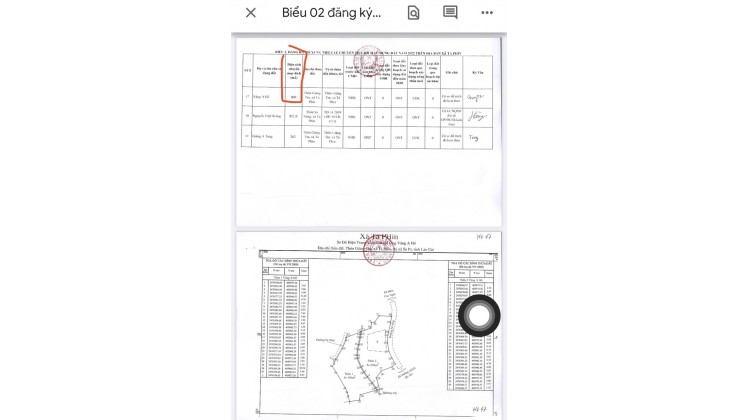 Bán mảnh đất 1112m đã đăng kí thổ cư thích hợp làm Homestay tại Sa Pa