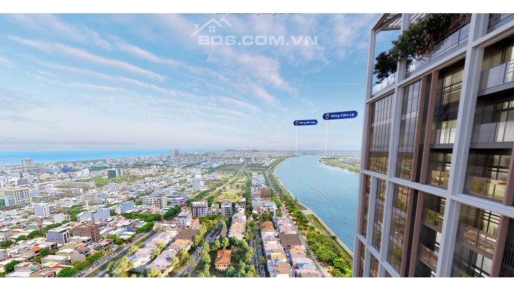 Căn hộ view sông Hàn Đà Nẵng Sun Goup chỉ từ 2.1 tỷ. Thanh toán dàn trải 30 tháng. Chiết khấu 23% trong giai đoạn đầ