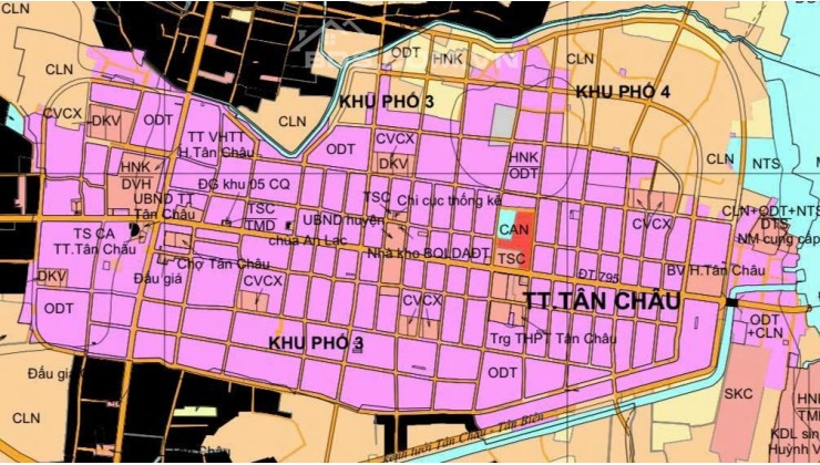 GIÁ CỰC SỐC DT 5x50 Lô 12 Nguyễn Minh Châu, Thị Trấn Tân Châu - Tây Ninh