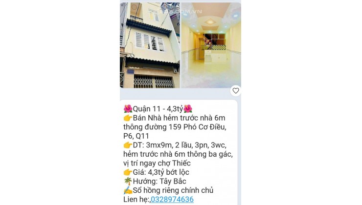 Bán nhà khu vực TPHCM, DT đa dạng, Sổ hồng có sẵn, giá cả hợp lý: Lh:0329974636