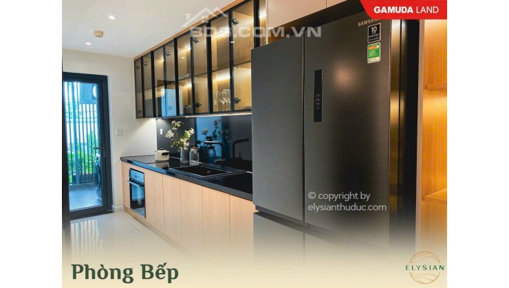 CẬN CẢNH CĂN HỘ MẪU ĐẬM CHẤT BIOPHILIC GIỮA KHÔNG GIAN SINH THÁI TẠI ELYSIAN