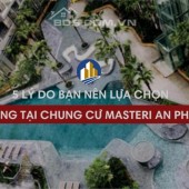 Căn Hộ Cao Cấp Masteri An Phú Mặt Tiền Xa Lộ Hà Nội, 2 PN, 70 m2, Giá chỉ 4.350 tỷ