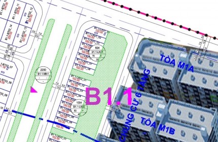 CẦN BÁN GẤP LÔ GÓC SỐ 9 LK06 B1.1 THANH HÀ 127M2. GIÁ RẺ NHẤT THỊ TRƯỜNG 41TR.