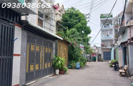 Bán Nhà HXH. Đường Trương Thị Hoa. 135m2. Quận 12. Giáp Gò Vấp. Giá Rẻ