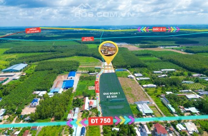 ĐẤT NỀN NGAY KCN CÂY TRƯỜNG  GIÁ CHỈ TỪ 380TRIỆU - CAM KẾT LỢI NHUẬN 30%