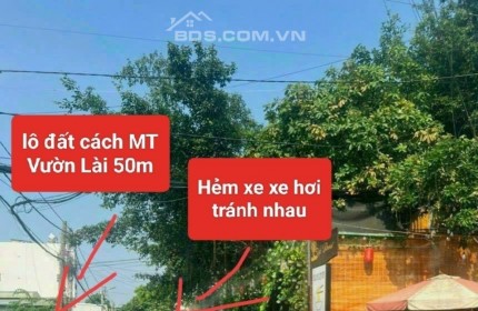 KẸT TIỀN-BÁN ĐẤT 220m thổ cư-đường Vườn Lài quận 12-PHÍ MÔGIỚI 1%