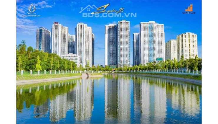 Goldmark City Hồ Tùng Mậu - Căn Hộ 2PN Diện Tích 104m2 Giá tốt nhất dự án . Căn góc full nội thất